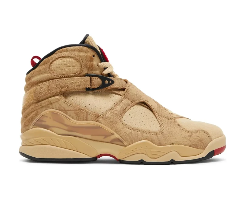 Air Jordan 8 Retro SE Black Samurai x Rui Hachimura Shoes Sneakers by Air Jordan