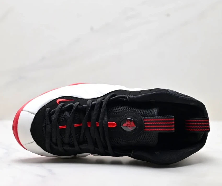 Air Foamposite One Red White Black Shoes Sneakers – nk0004546 by Air Jordan