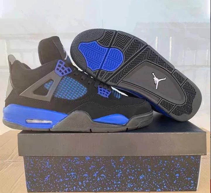Air Jordan 4 Retro Game Royal Shoes Sneakers by Air Jordan