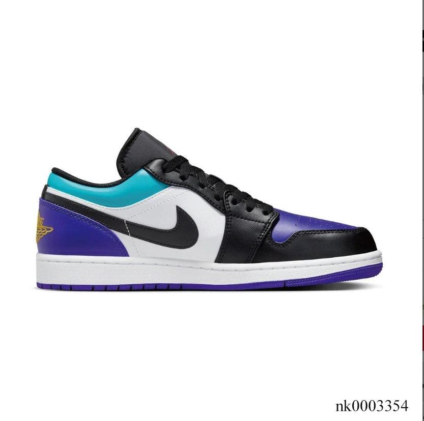 Air Jordan 1 Low Court Purple Tropical Twist Shoes Sneakers by Air Jordan