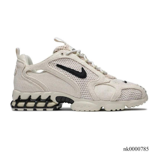 Air Zoom Spiridon Cage 2 Stussy Pure Platinum Shoes Sneakers by Air Jordan