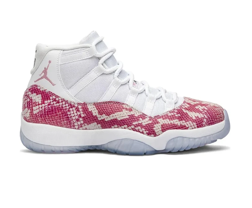 Air Jordan 11 Retro OVO Pink Snakeskin Shoes Sneakers by Air Jordan