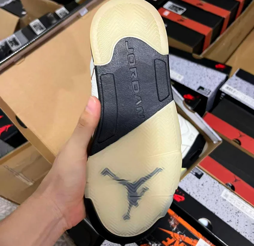 Air Jordan 5 Luminous Green Shoes Sneakers by Air Jordan