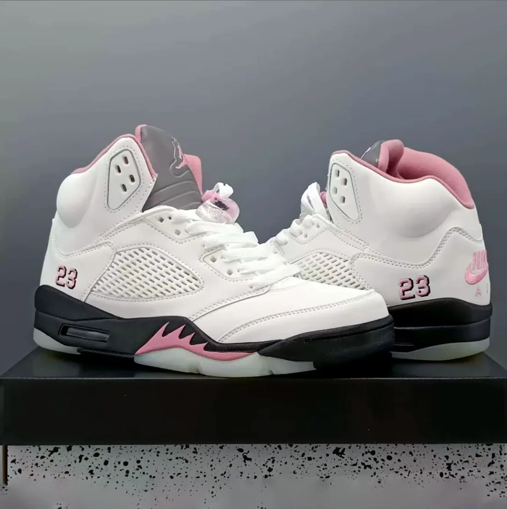Air Jordan 5 35th Anniversary Medium Soft Pink Shoes Sneakers by Air Jordan