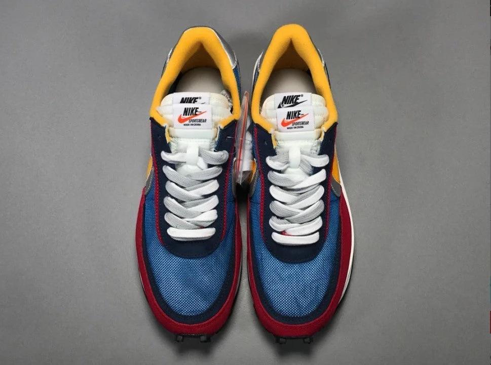 Nike LD Waffle Sacai Blue Multi Shoes Sneakers by Air Jordan