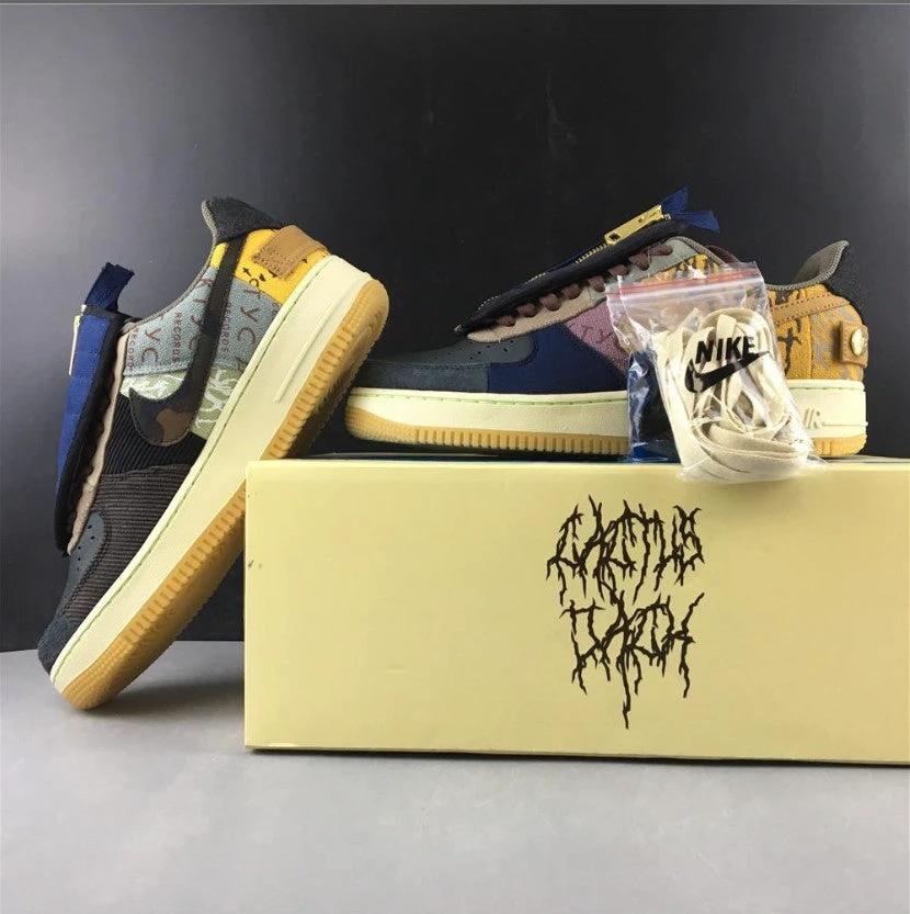 Air Force 1 Low Travis Scott Cactus Jack Shoes Sneakers by Air Jordan