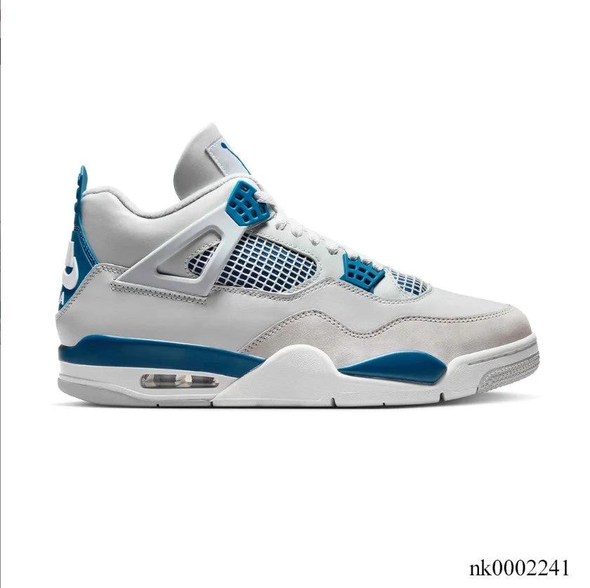 AJ 4 Retro Military Blue Shoes Sneakers by Air Jordan