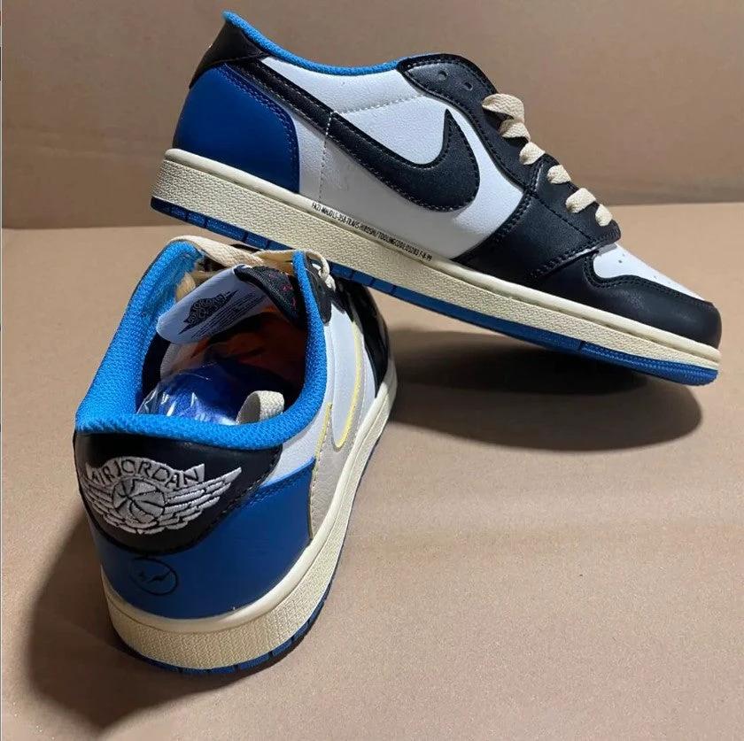 Travis Scott x AJ 1 Low x Fragment Shoes Sneakers by Air Jordan