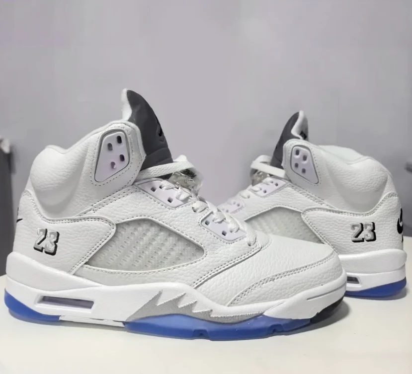 Air Jordan 5 White Metallic (2026) Shoes Sneakers by Air Jordan