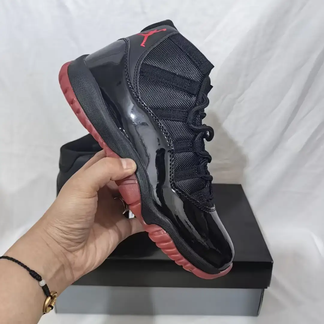 Air Jordan 11 Retro Dirty Bred Shoes Sneakers by Air Jordan