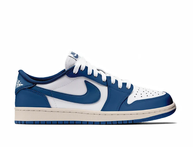 Air Jordan 1 Low OG Storm Blue Shoes Sneakers by Air Jordan