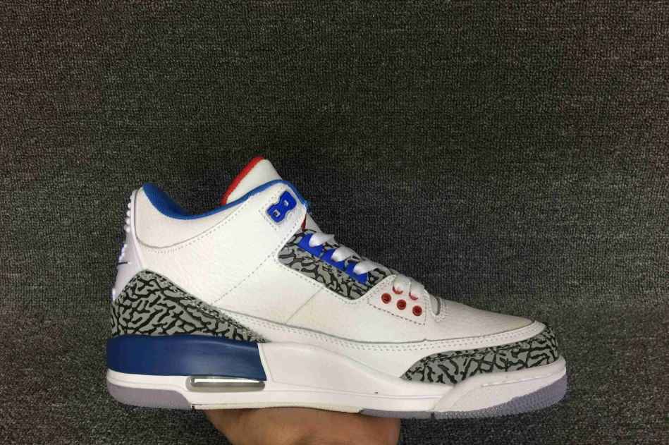 Air Jordan 3 Retro White True Blue by Air Jordan