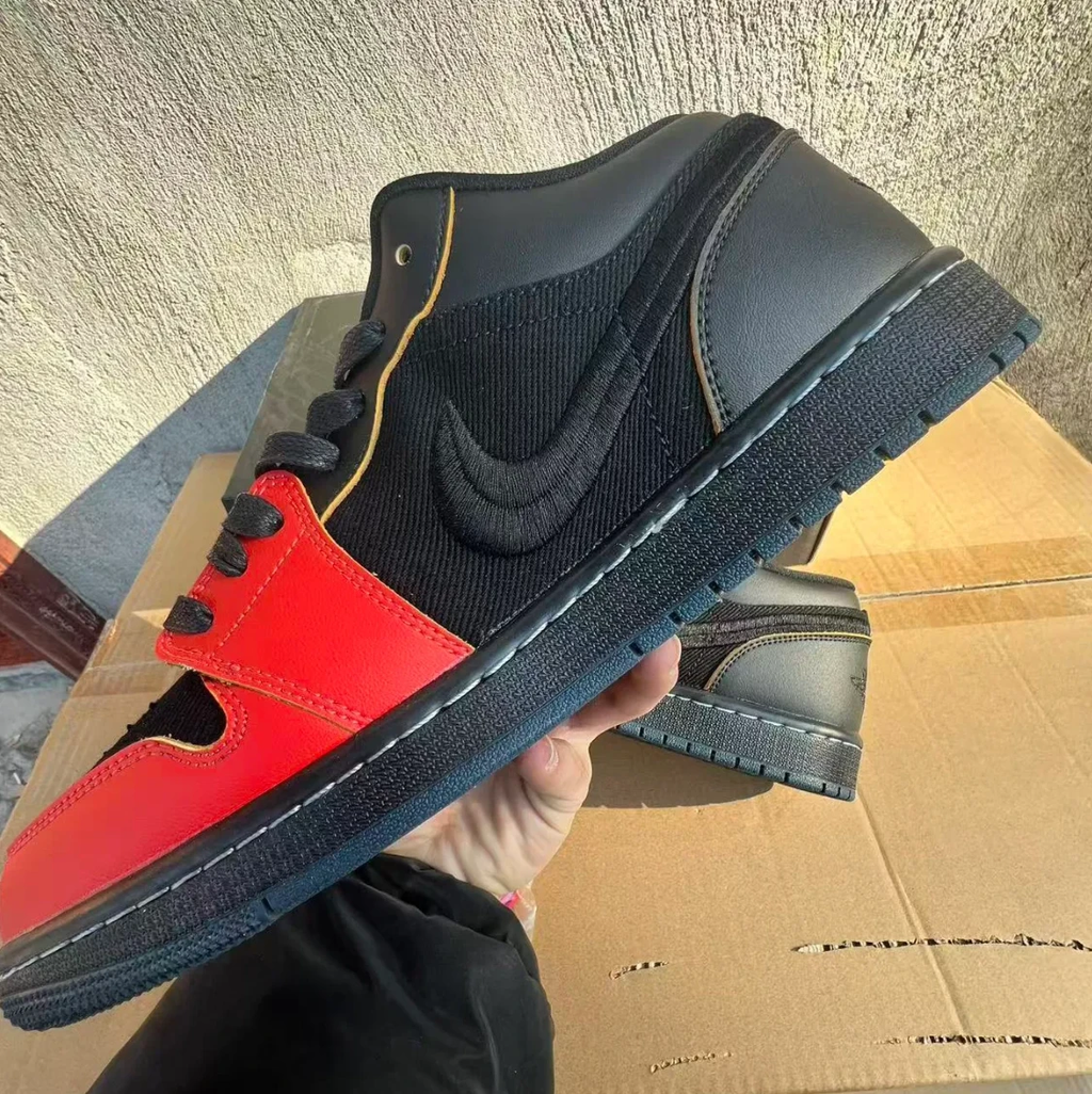 Air Jordan 1 Low Lucky Cat Shoes Sneakers by Air Jordan