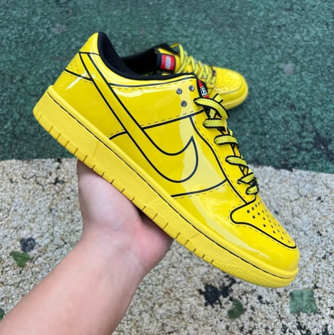 Dunk Low x LEGO Tour Yellow Shoes Sneakers by Air Jordan