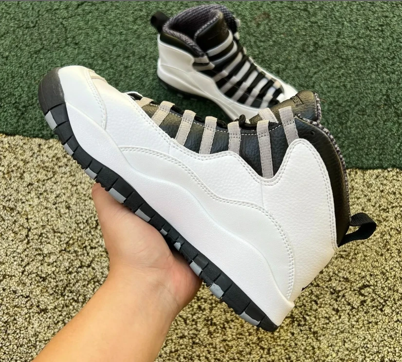 Air Jordan 10 Retro Steel Shoes Sneakers by Air Jordan