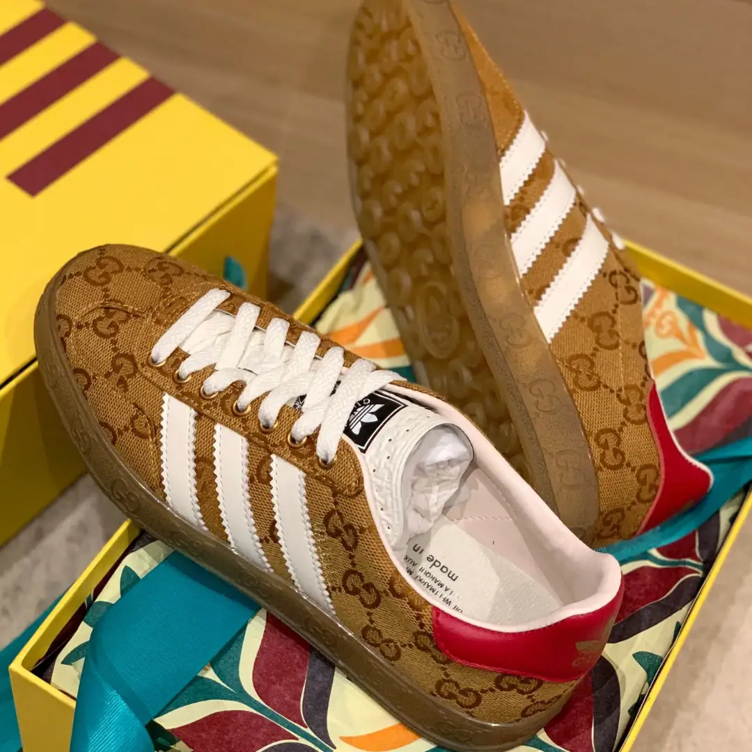 GG x AD Gazelle ‘GG Monogram’ Shoes Sneakers by Air Jordan