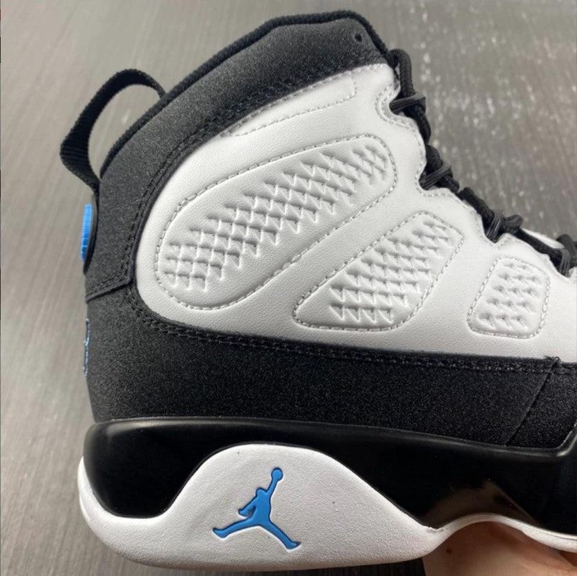 Air Jordan 9 Black University Blue Shoes Sneakers by Air Jordan