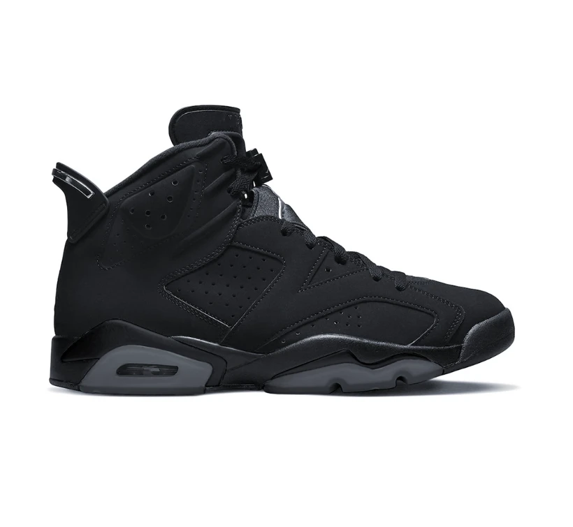 Air Jordan 6 Triple Black Shoes Sneakers by Air Jordan