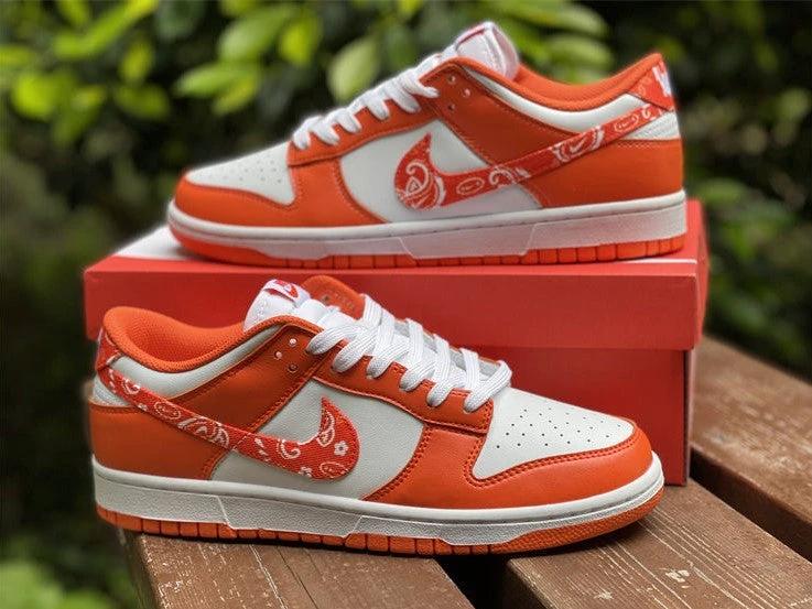 Dunk Low Essential Paisley Pack Orange Shoes Sneakers by Air Jordan