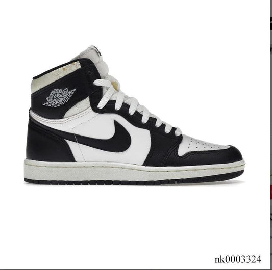 Air Jordan 1 OG White Black 1985 Shoes Sneakers by Air Jordan