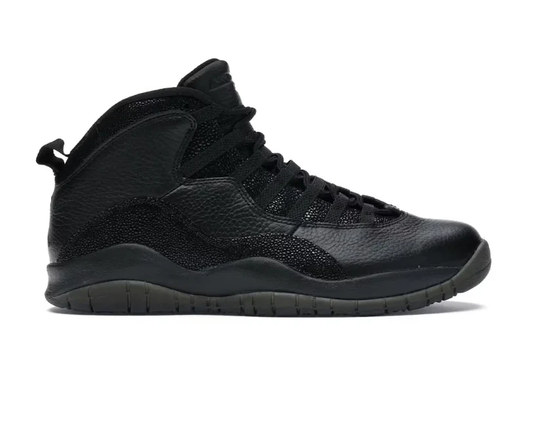 AJ 10 Retro Drake OVO Black Shoes Sneakers by Air Jordan