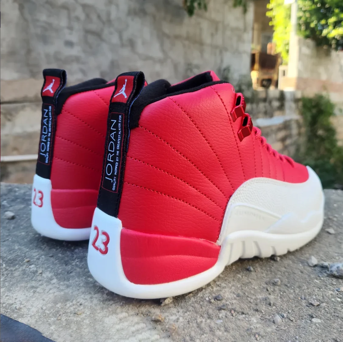 Air Jordan 12 Gym Red Shoes Sneakers by Air Jordan