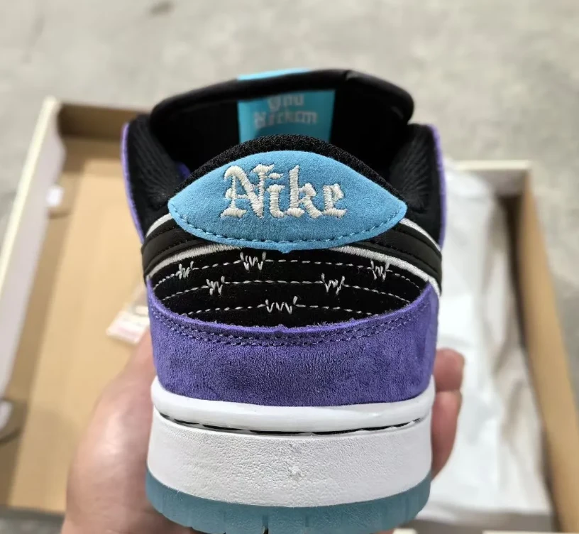 Hayley Wilson x SB Dunk Low Court Purple Shoes Sneakers by Air Jordan