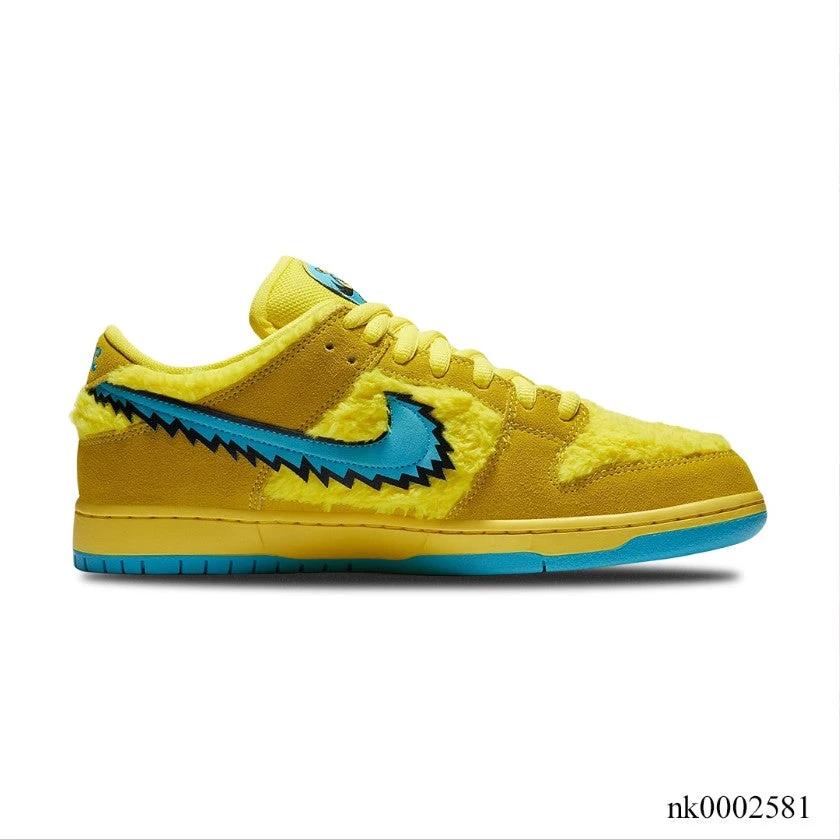 New Balance Dunk Low Grateful Dead Bears Opti Yellow Shoes Sneakers by Air Jordan