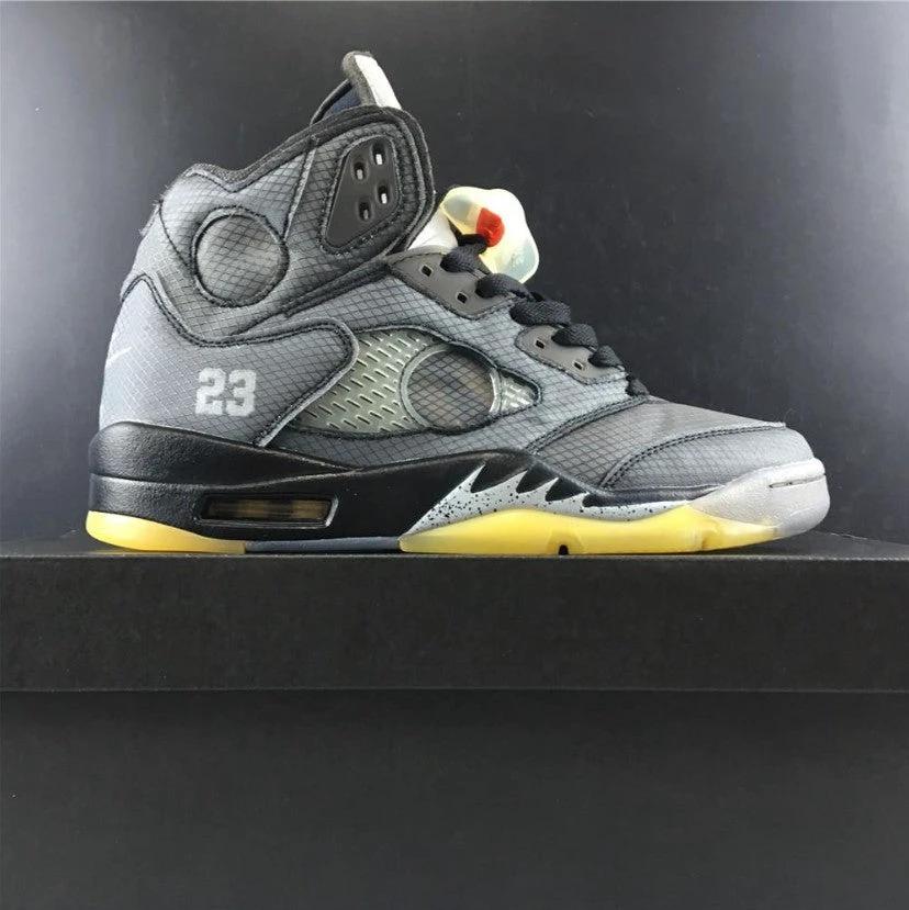 Air Jordan 5 Retro OW Black Shoes Sneakers by Air Jordan