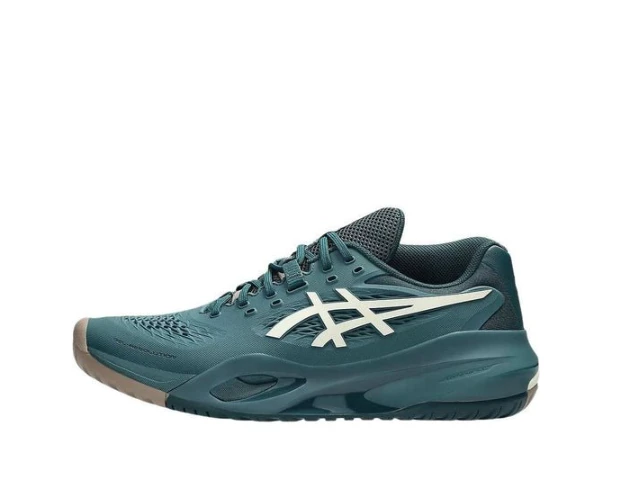 Asics Gel Resolution X Saxon Green Birch 1041A481-300 by Air Jordan