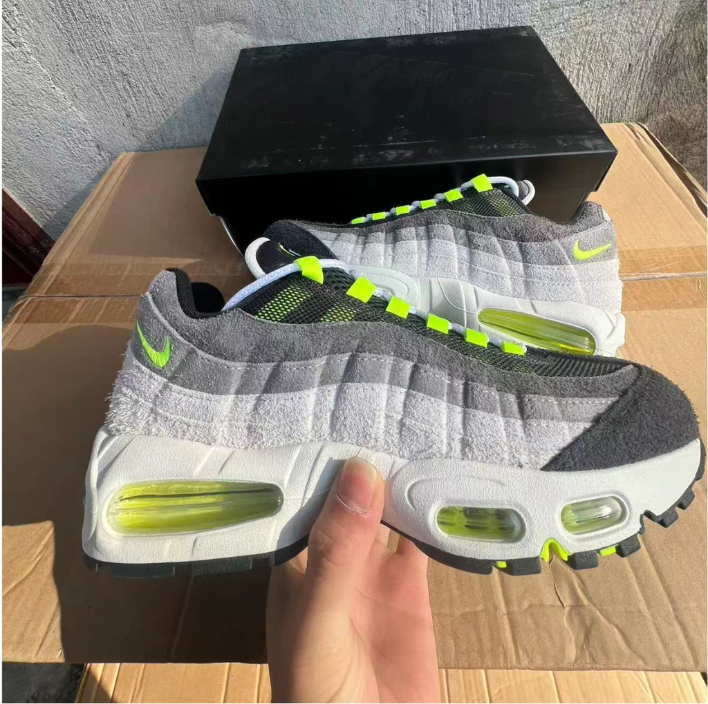 Sergio Lozano x Air Jordan 95 OG ‘Reverse Neon’ Shoes Sneakers by Air Jordan