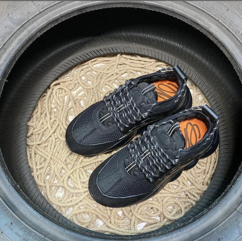 Chain Reaction Full Black Shoes Sneakers 2 by Air Jordan