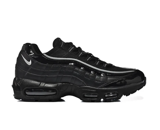 Air Max 95 Black Patent Shoes Sneakers by Air Jordan