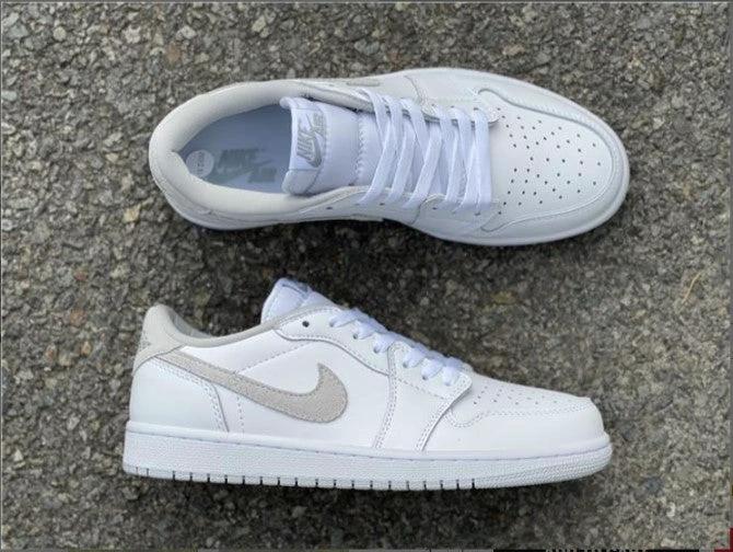 Air Jordan 1 Low OG Neutral Grey Shoes Sneakers by Air Jordan