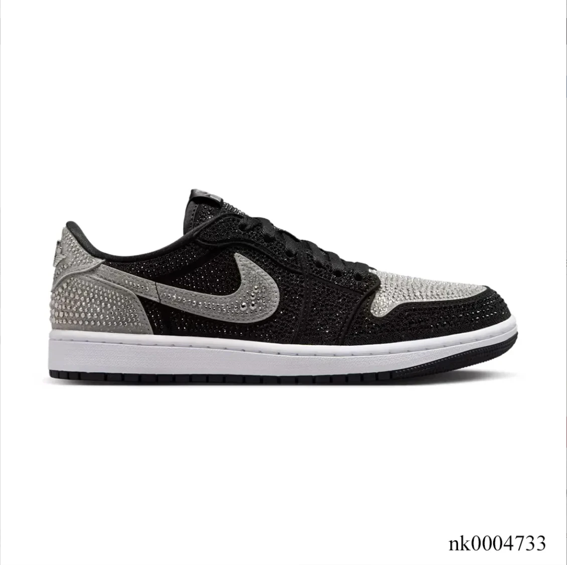 [Premium] Swarovski x Air Jordan 1 Low OG Stealth Shoes Sneakers by Air Jordan
