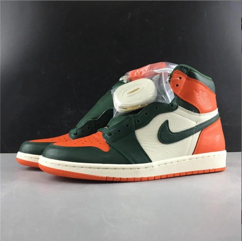 Air Jordan 1 Retro High SoleFly Art Basel Sail Shoes Sneakers by Air Jordan