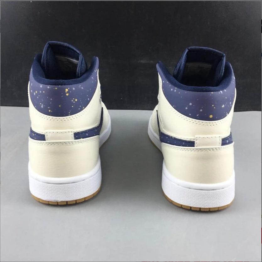 Air Jordan 1 Retro Mid Jeter Shoes Sneakers by Air Jordan