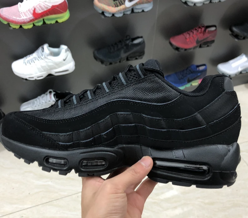 AM 95 Triple Black Shoes Sneakers by Air Jordan
