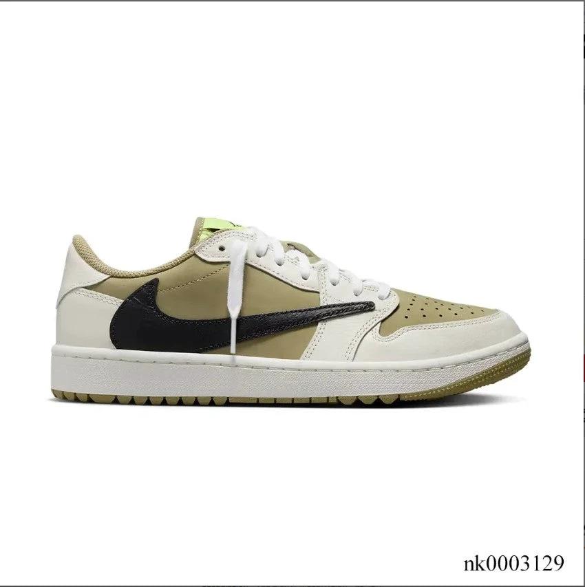 Travis Scott x AJ 1 Low Golf Neutral Olive Shoes Sneakers by Air Jordan