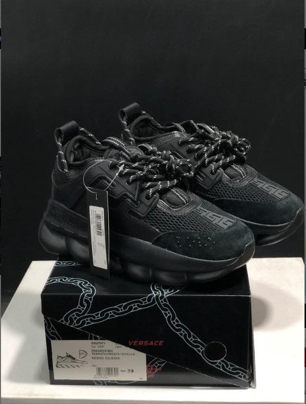 Chain Reaction Full Black Shoes Sneakers 1 by Air Jordan