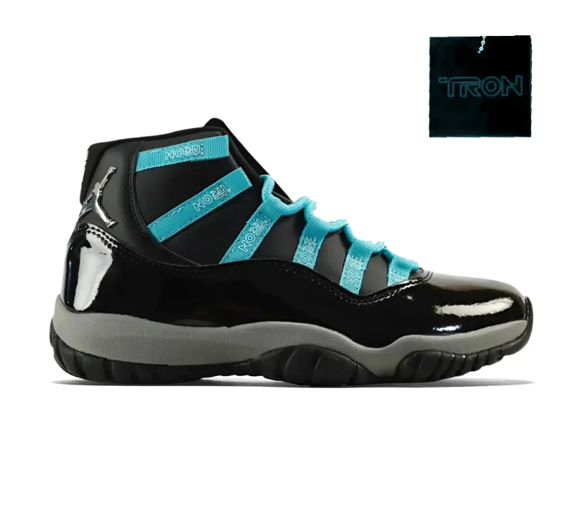 Air Jordan 11 Tron Legacy Shoes Sneaker by Air Jordan