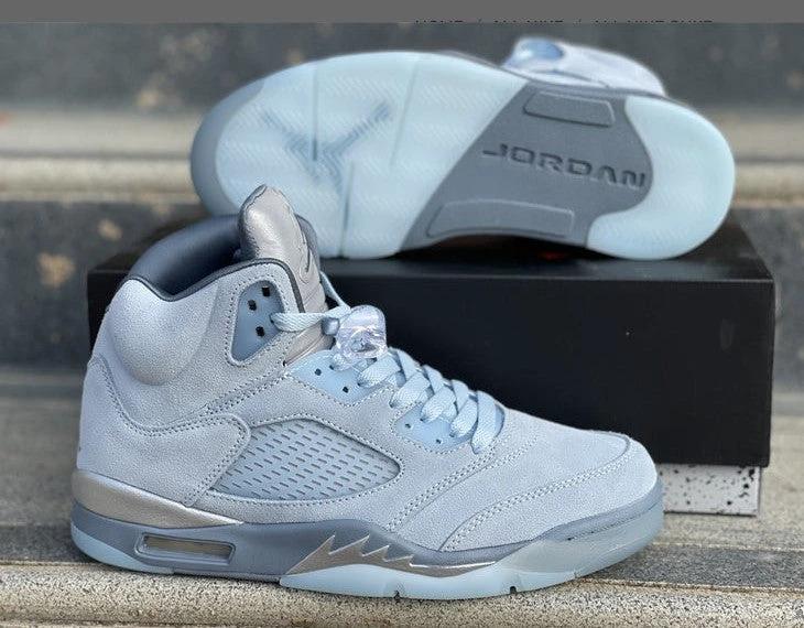 Air Jordan 5 Retro Bluebird Shoes Sneakers by Air Jordan