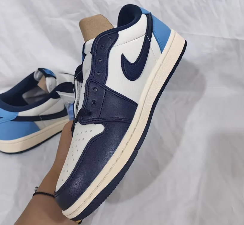 Air Jordan 1 Low OG Obsidian Shoes Sneakers by Air Jordan