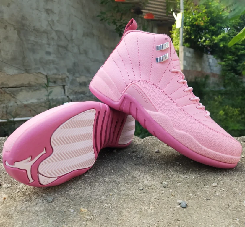Air Jordan 12 Pearl Pink Shoes Sneakers by Air Jordan
