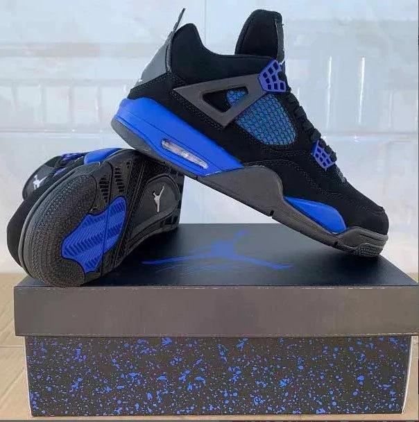 Air Jordan 4 Retro Game Royal Shoes Sneakers by Air Jordan