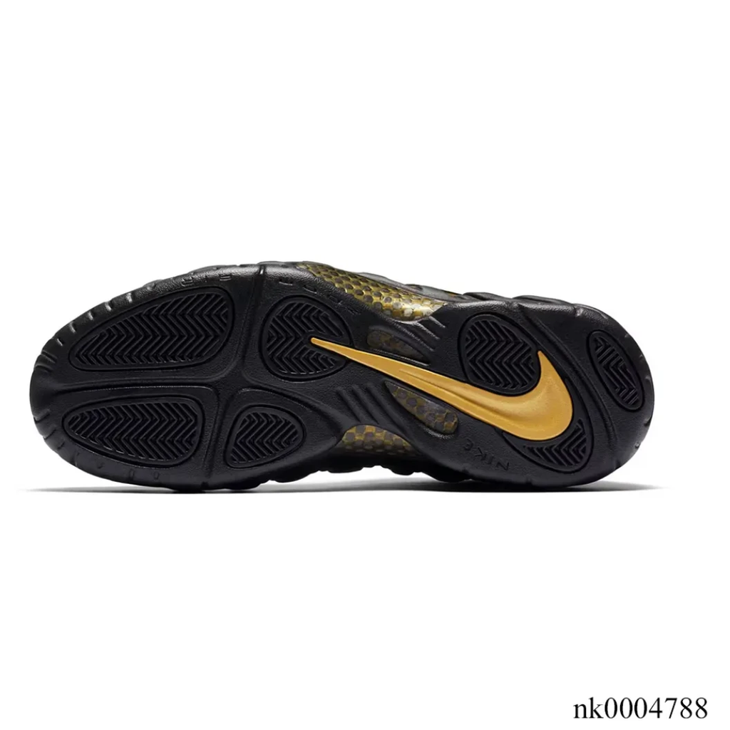 Air Foamposite Pro ‘Black Metallic Gold’ Shoes Sneakers by Air Jordan