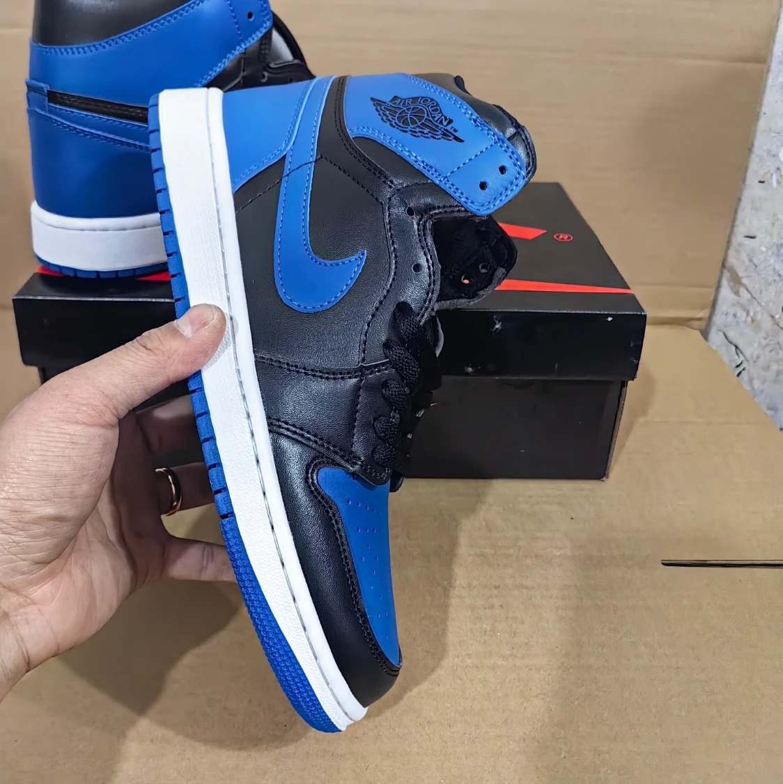 Air Jordan 1 Low Reverse Bred Shoes Sneakers by Air Jordan