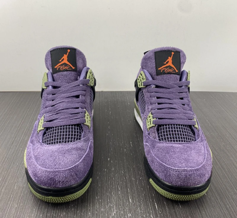 Air Jordan 4 Canyon Purple Shoes Sneakers by Air Jordan