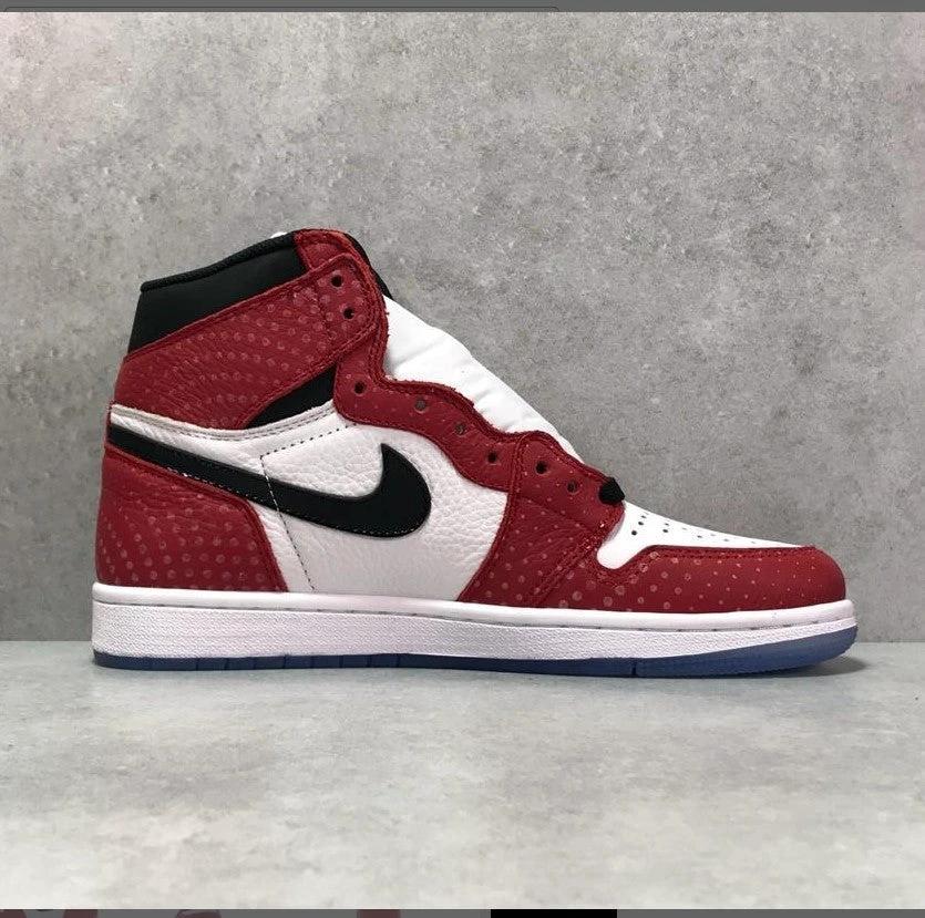 Air Jordan 1 Retro High Spider-Man Origin Story Shoes Sneakers by Air Jordan