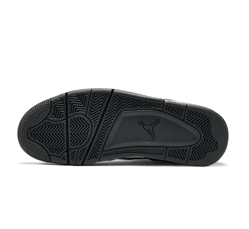 Air Jordan 4 Retro 11Lab4 Black Patent Leather Shoes Sneakers by Air Jordan
